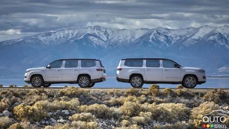 The 2023 Jeep Wagoneer L  and Grand Wagoneer L